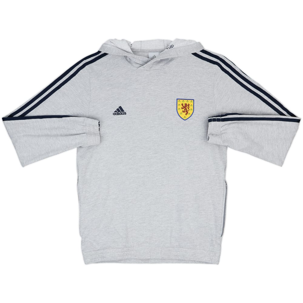 2010-11 Scotland adidas Hooded Top - 8/10 - (S)