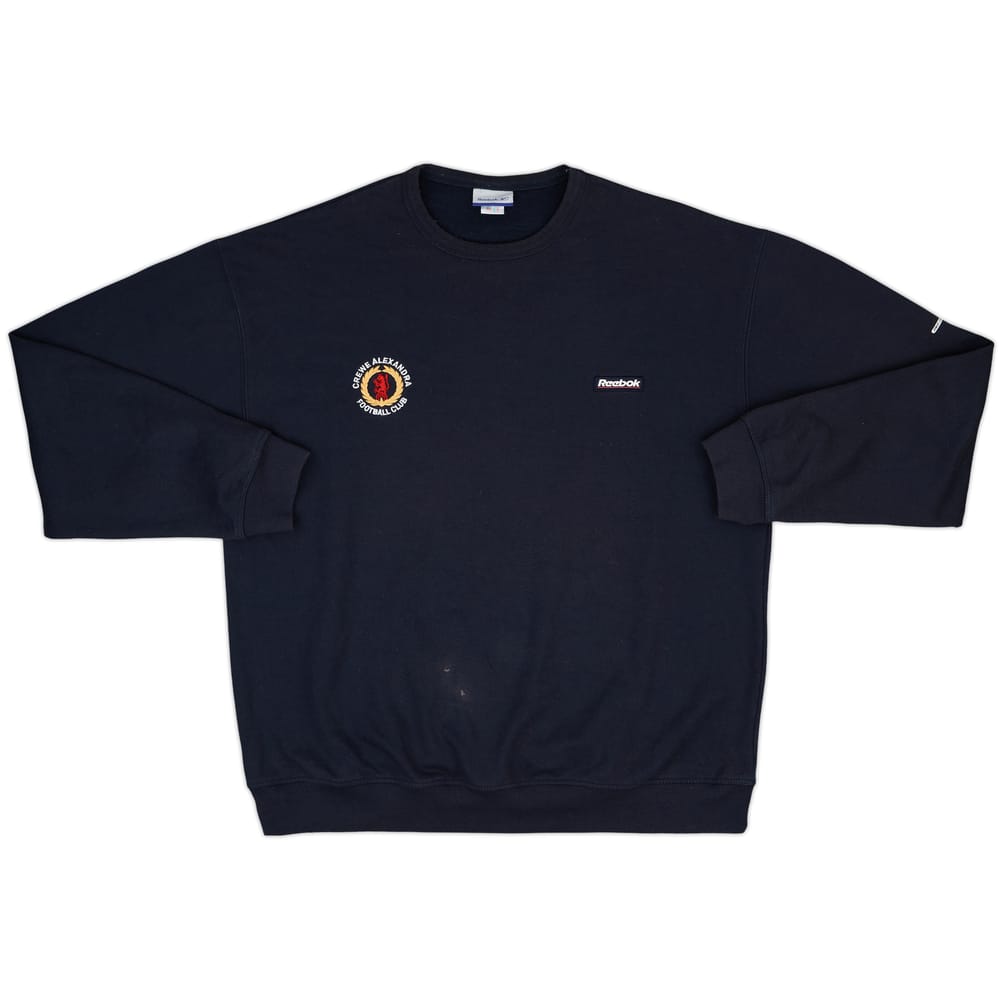 2002-03 Crewe Alexandra Reebok Sweat Top - 6/10 - (L)