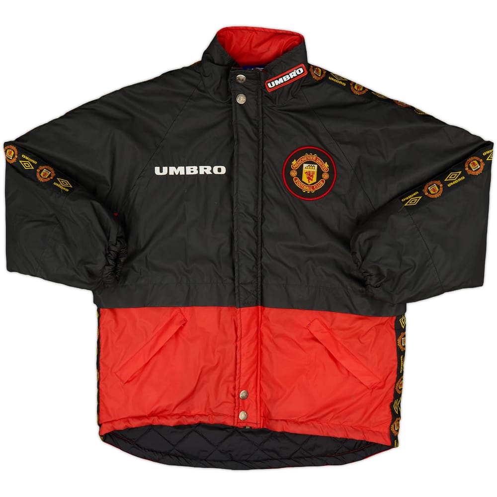 1994-95 Manchester United Umbro Rain Jacket - 8/10 - (L.Boys)