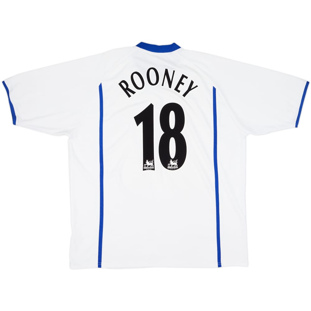 2002-03 Everton Away Shirt Rooney #18 - 5/10 - (XL)