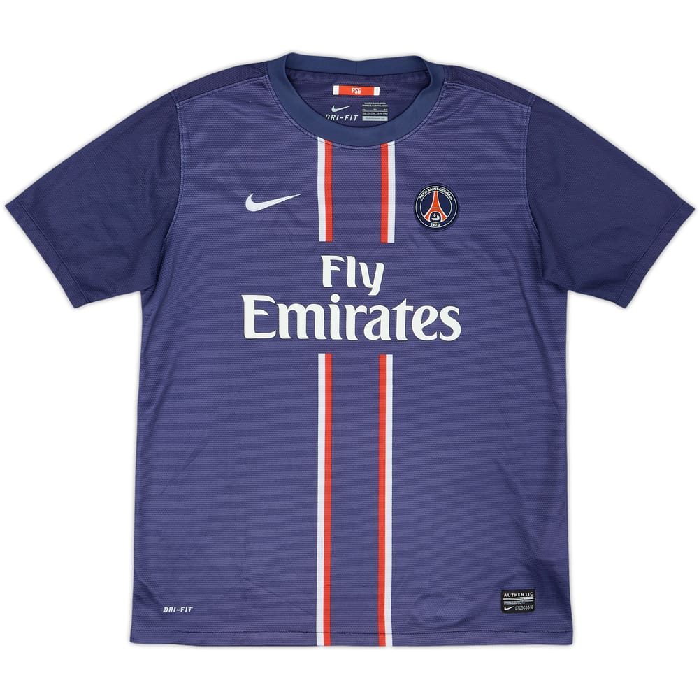 2012-13 Paris Saint-Germain Home Shirt - 5/10 - (XL.Boys)
