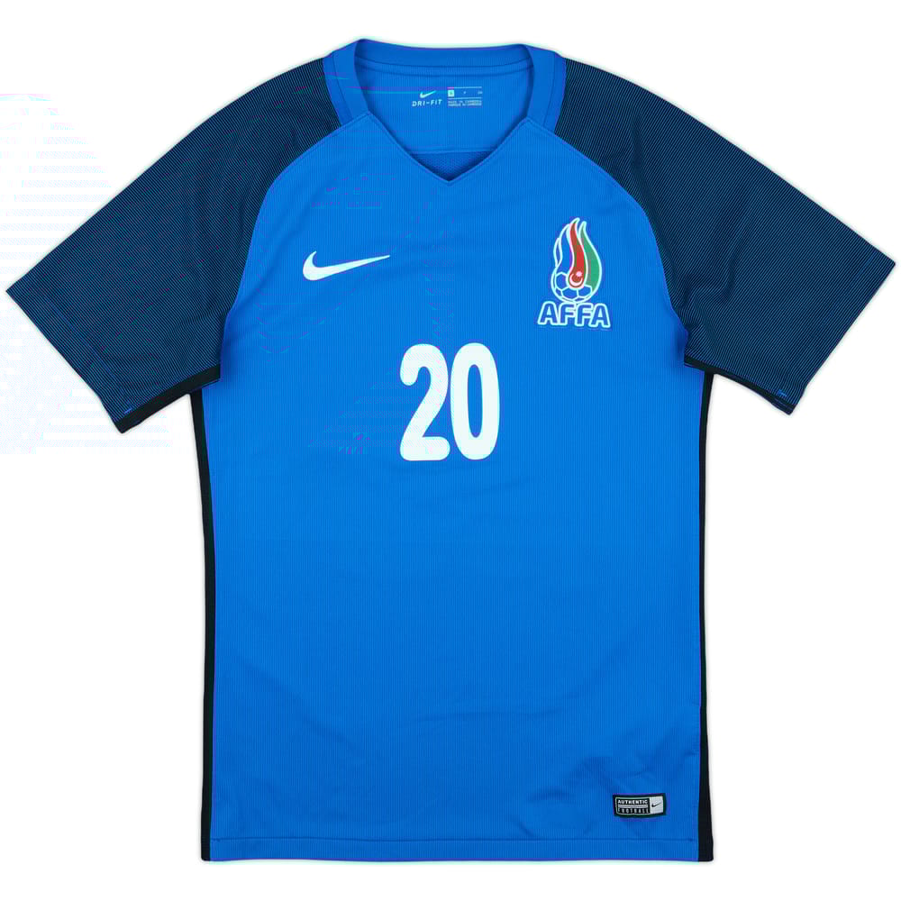 2017-18 Azerbaijan Match Issue Home Shirt #20