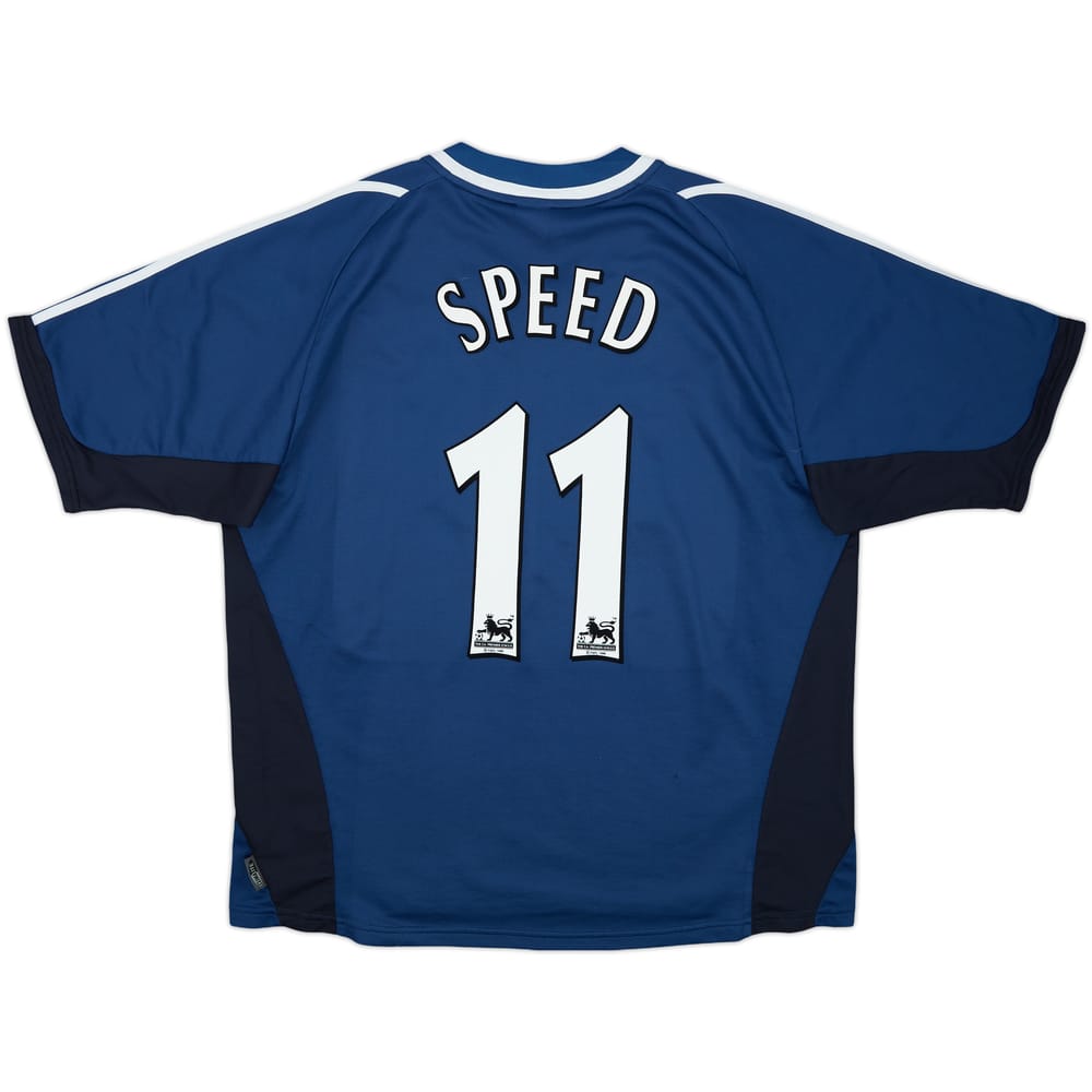 2001-02 Newcastle Away Shirt Speed #11 - 6/10 - (XL)
