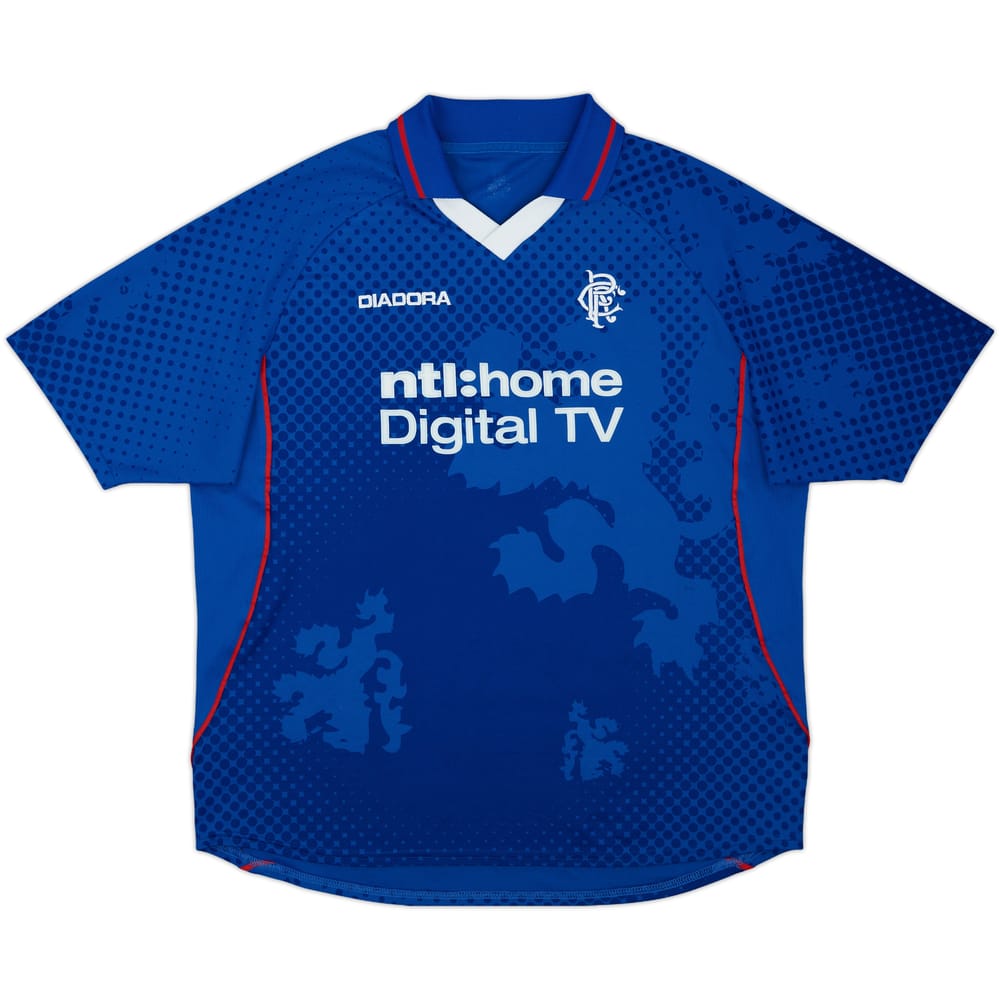 2002-03 Rangers Home Shirt - 8/10 - (XXL)
