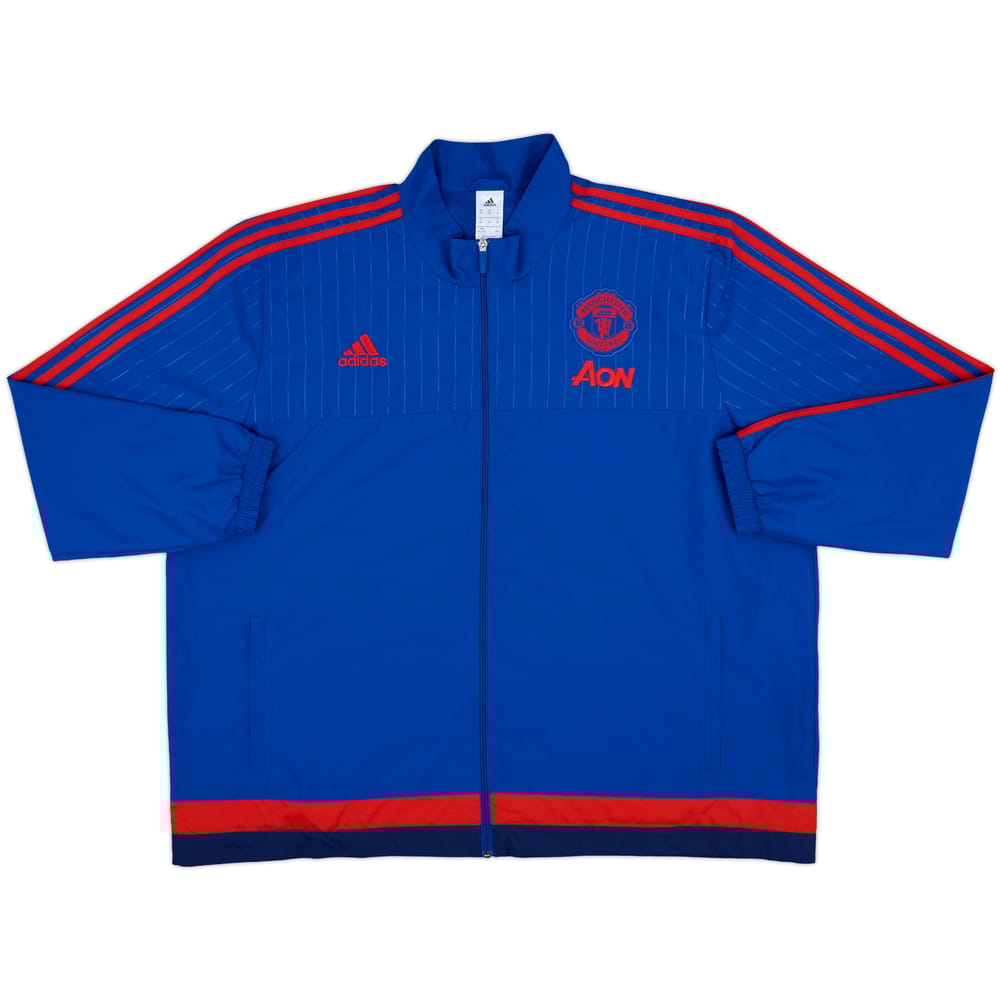 2015-16 Manchester United adidas Track Jacket - 10/10 - (3XL)