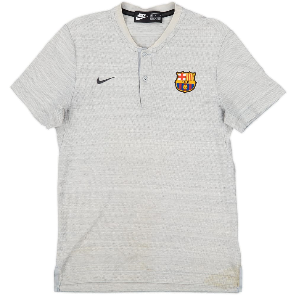2018-19 Barcelona Nike Polo Shirt - 8/10 - (M)