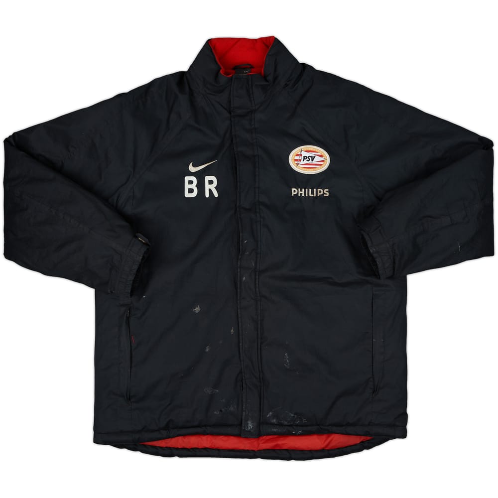 2002-03 PSV Nike Staff Issue Padded Bench Coat BR - 5/10 - (L)