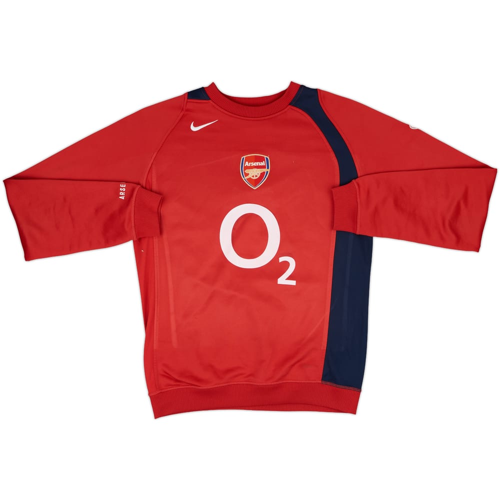 2004-05 Arsenal Nike Sweat Top - 8/10 - (S)