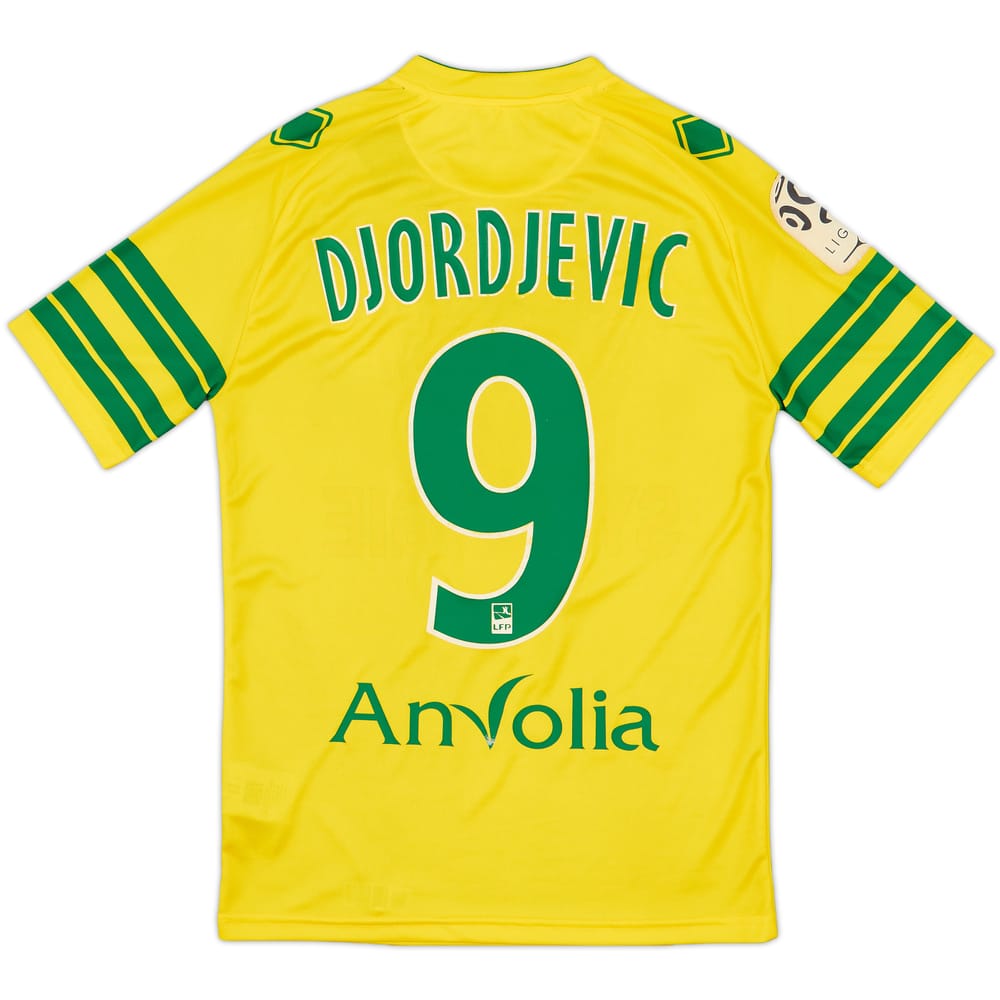 2013-14 Nantes Home Shirt Djordjevic #9 (S)