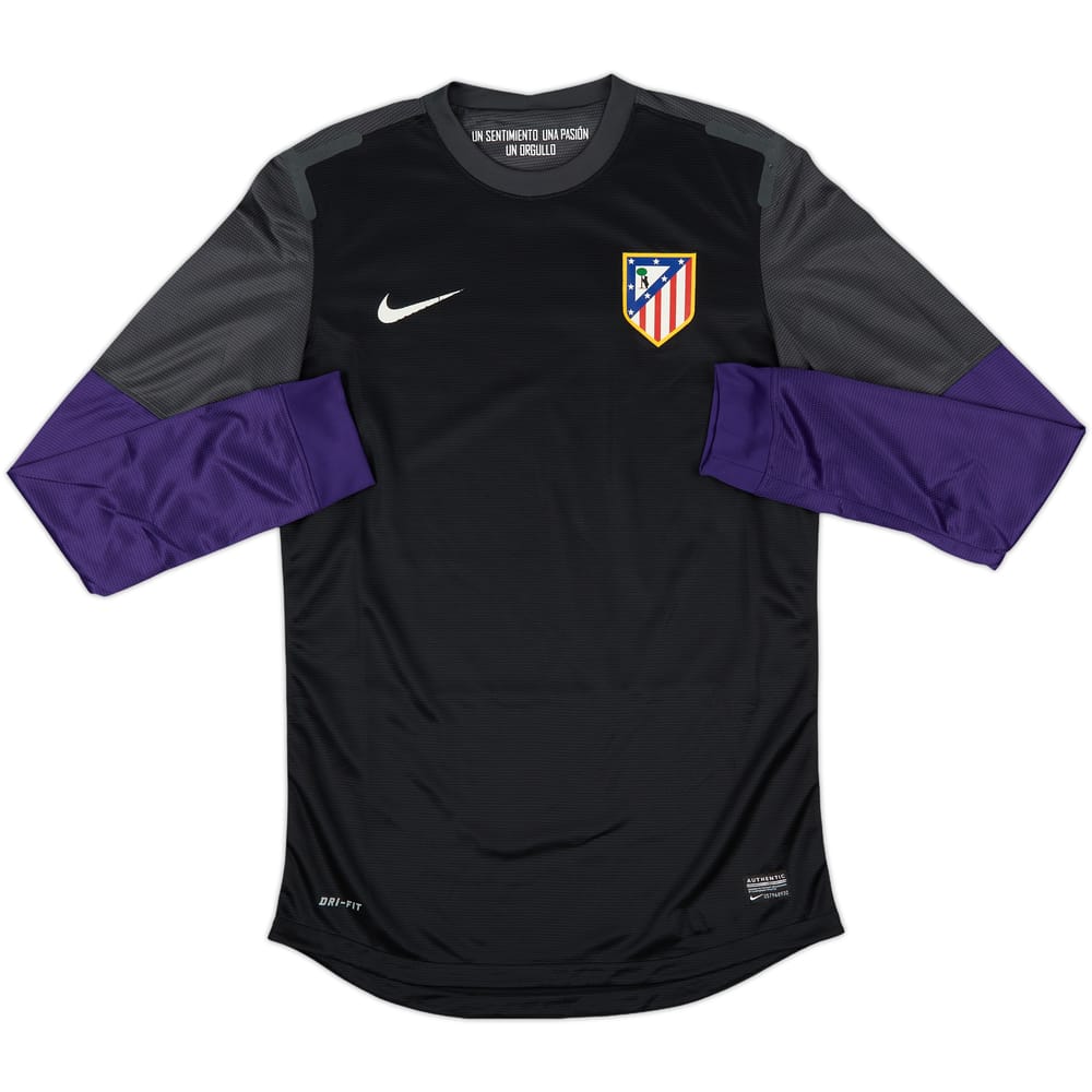 2012-13 Atletico Madrid Player Issue GK Shirt - 6/10 - (M)