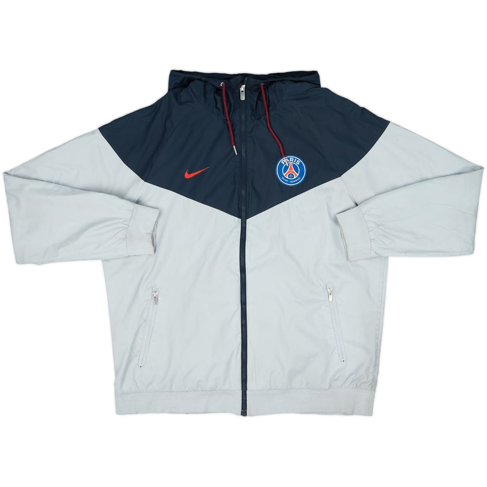 2017-18 Paris Saint-Germain Hooded Track Jacket - 6/10 - (L)