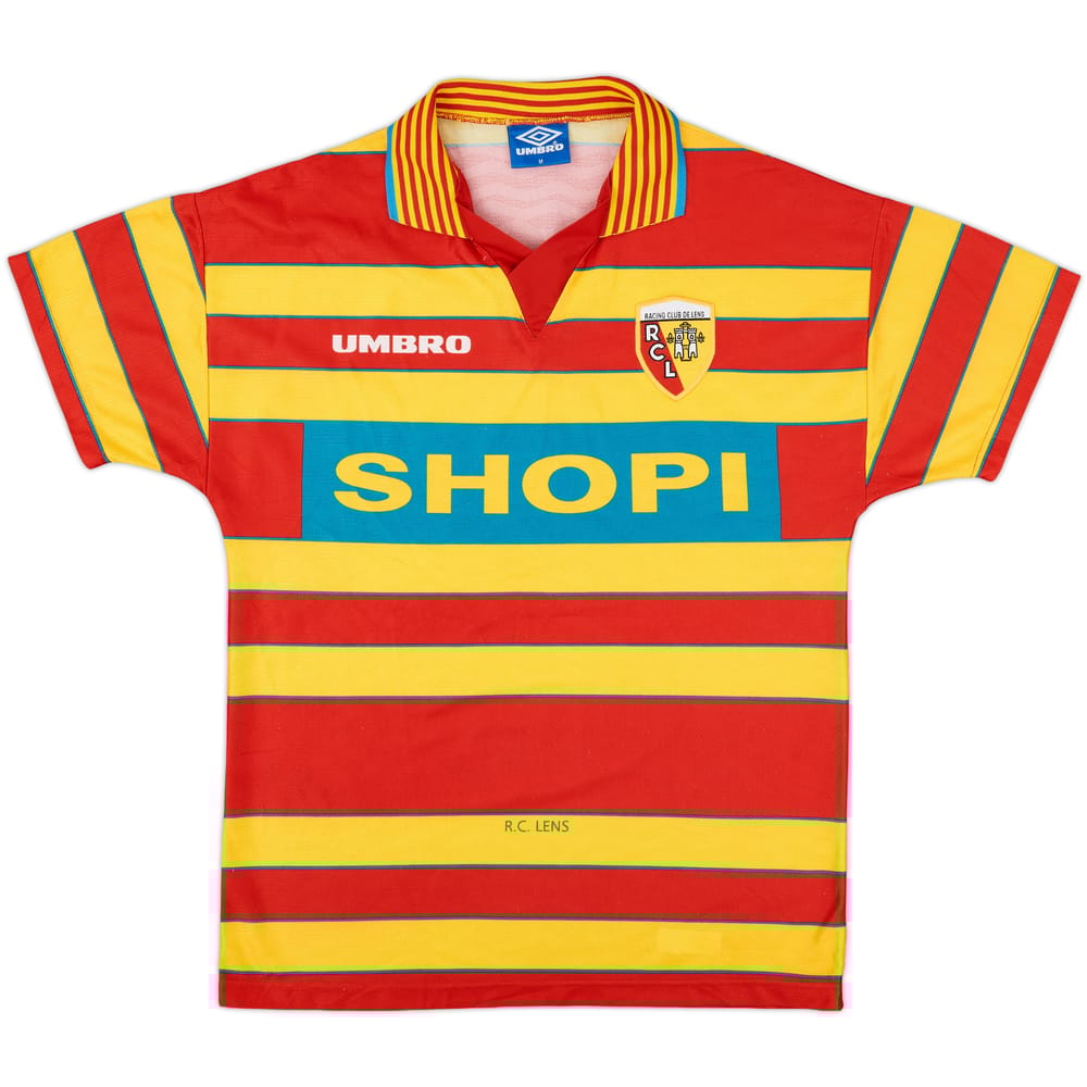 1996-97 Lens Home Shirt - 8/10 - (M)