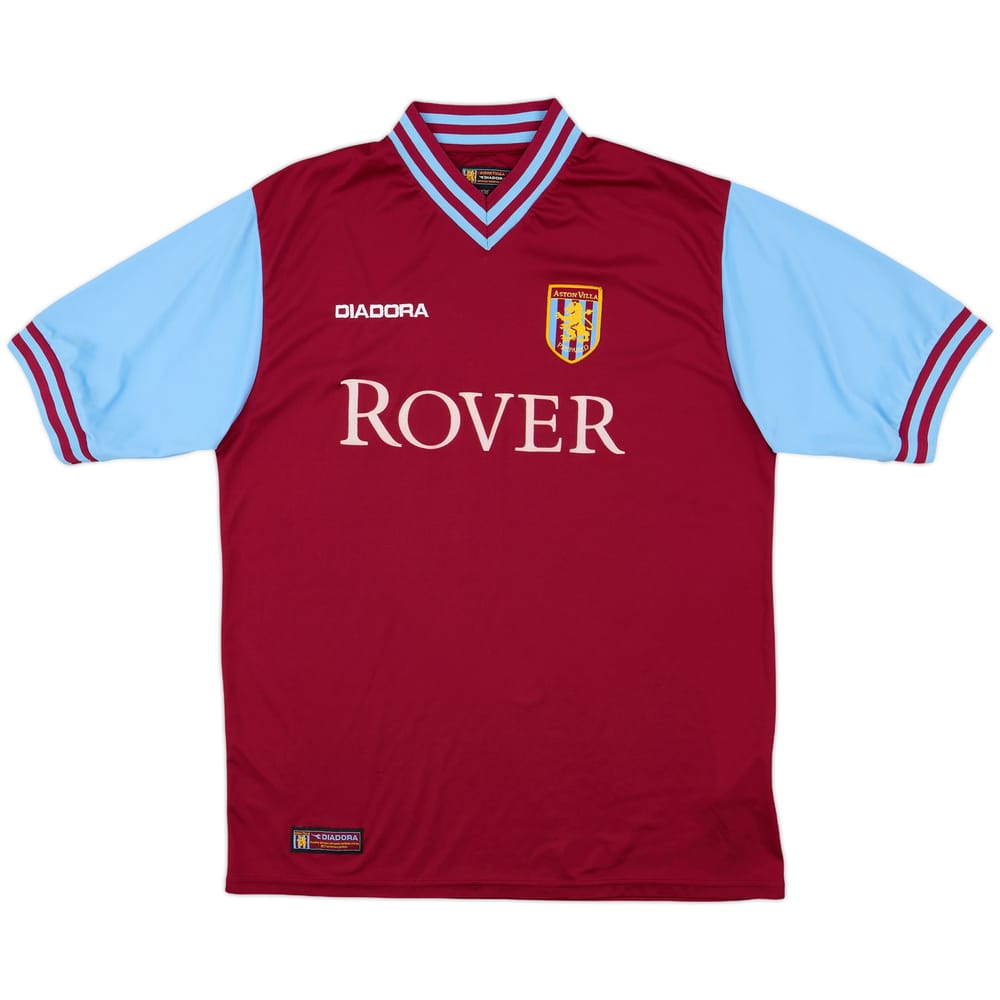 2002-03 Aston Villa Home Shirt Hadji #20 - 8/10 - (M)