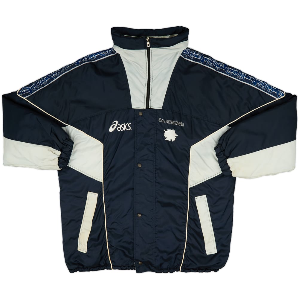 1992-93 Sampdoria Asics Padded Bench Coat - 8/10 - (XL)