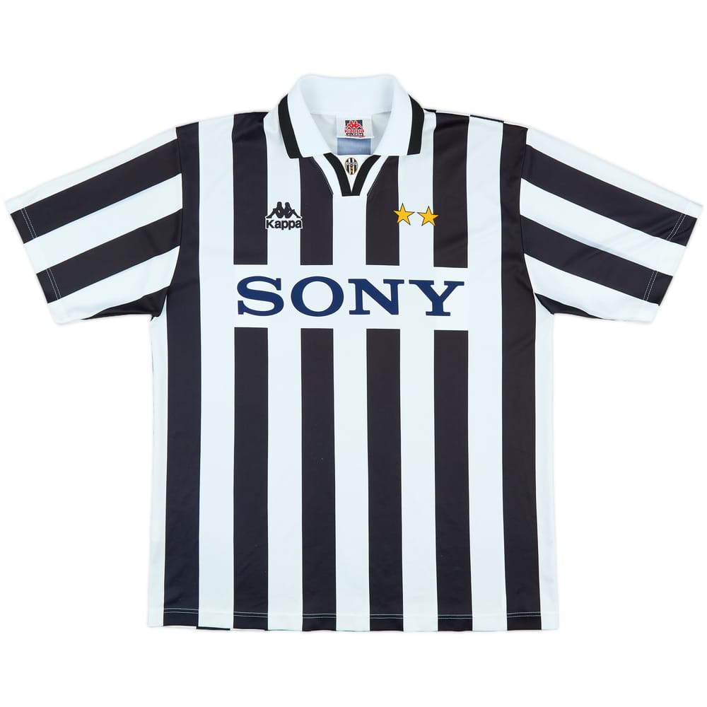 1995-97 Juventus Basic Home Shirt - 7/10 - (XL)