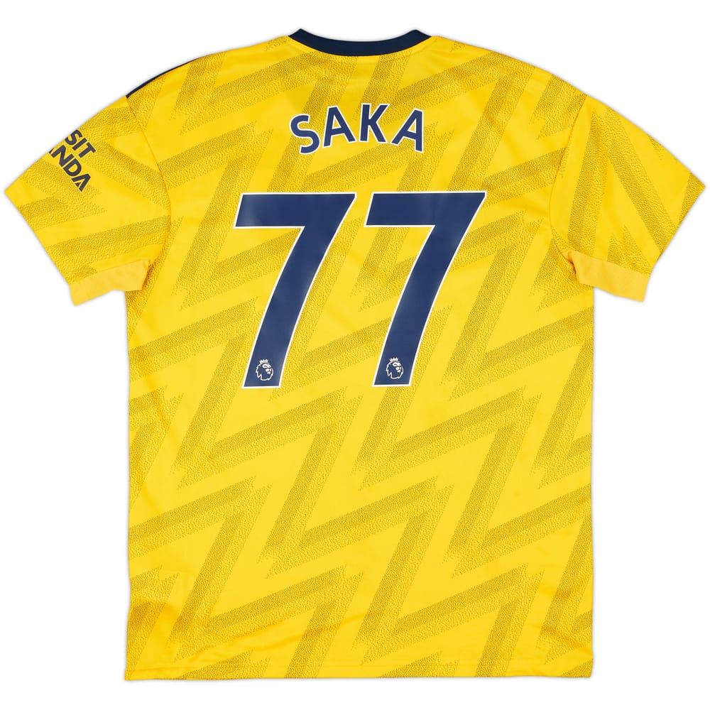 2019-20 Arsenal Away Shirt Saka #77 - 10/10 - (L)