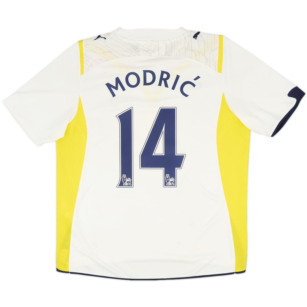 2009-10 Tottenham Home Shirt Modric #14 - 7/10 - (M)