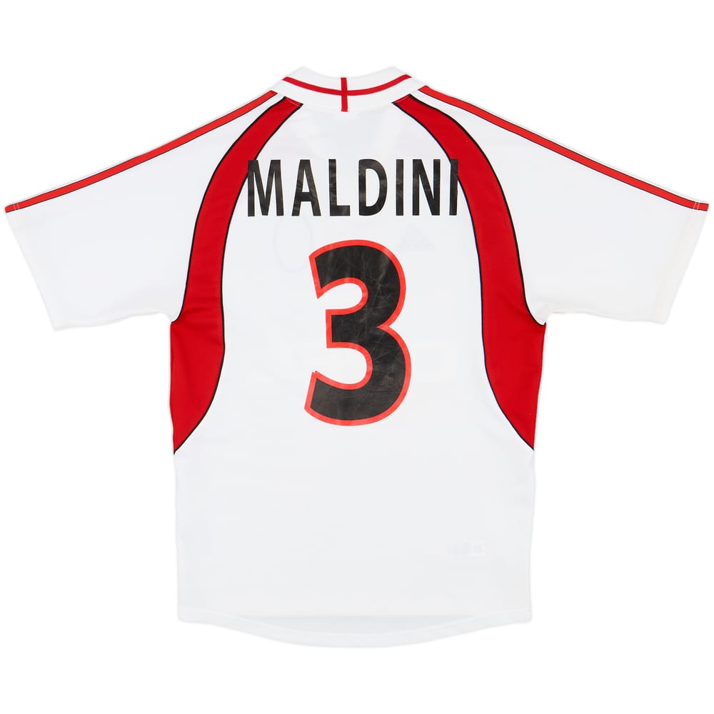 2000-02 AC Milan Away Shirt Maldini #3 - 5/10 - (S)