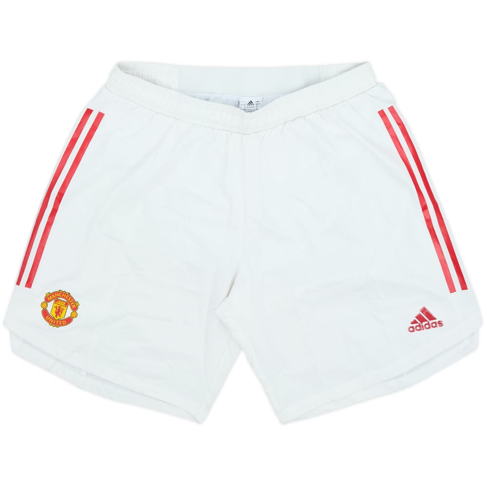2021-22 Manchester United Authentic Home Shorts - 7/10 - (XL)
