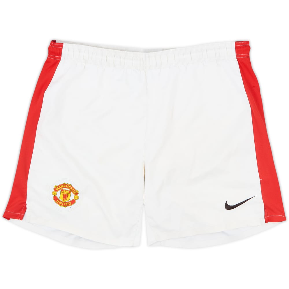 2009-10 Manchester United Home Shorts - 4/10 - (S)