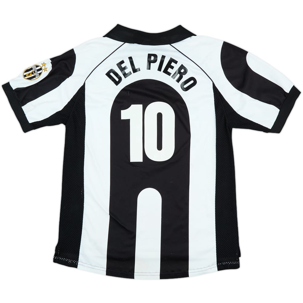 1997-98 Juventus Centenary Home Shirt Del Piero #10 - 6/10 - (M)