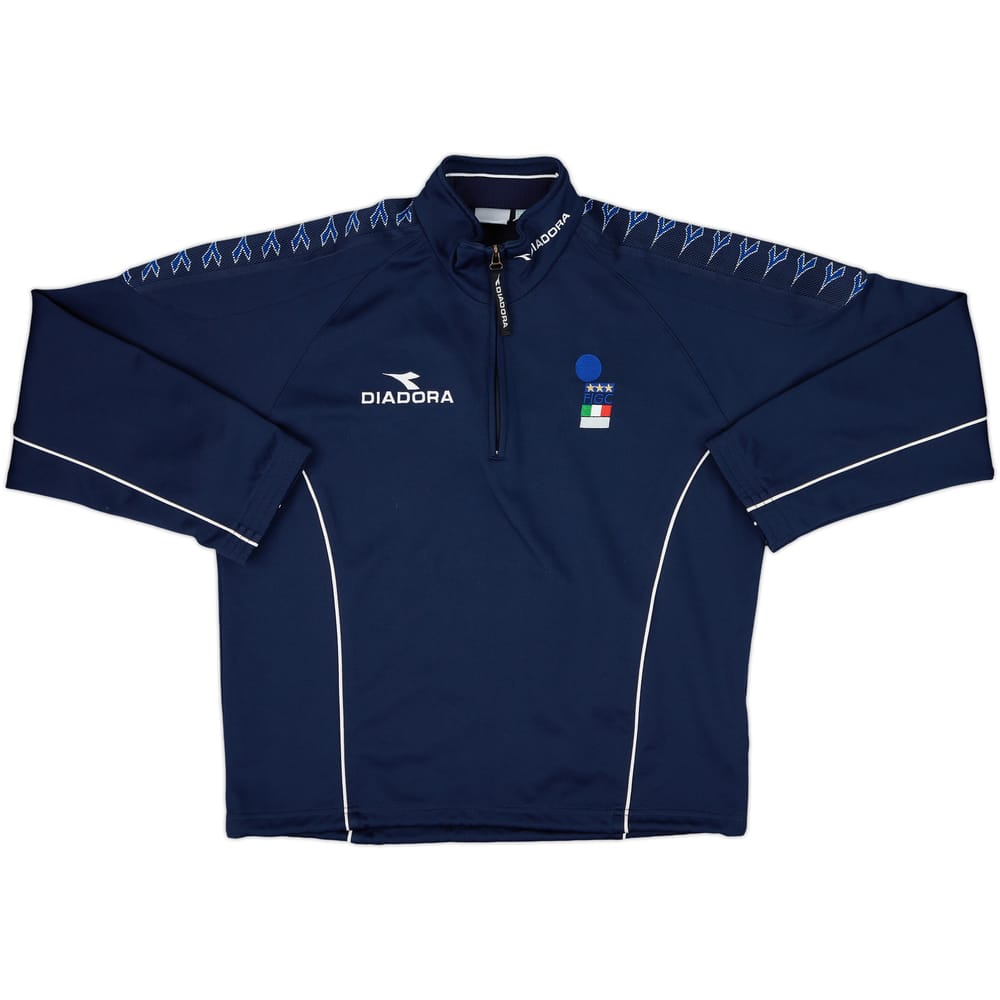 1994 Italy Diadora 1/4 Zip Drill Top - 10/10 - (M)