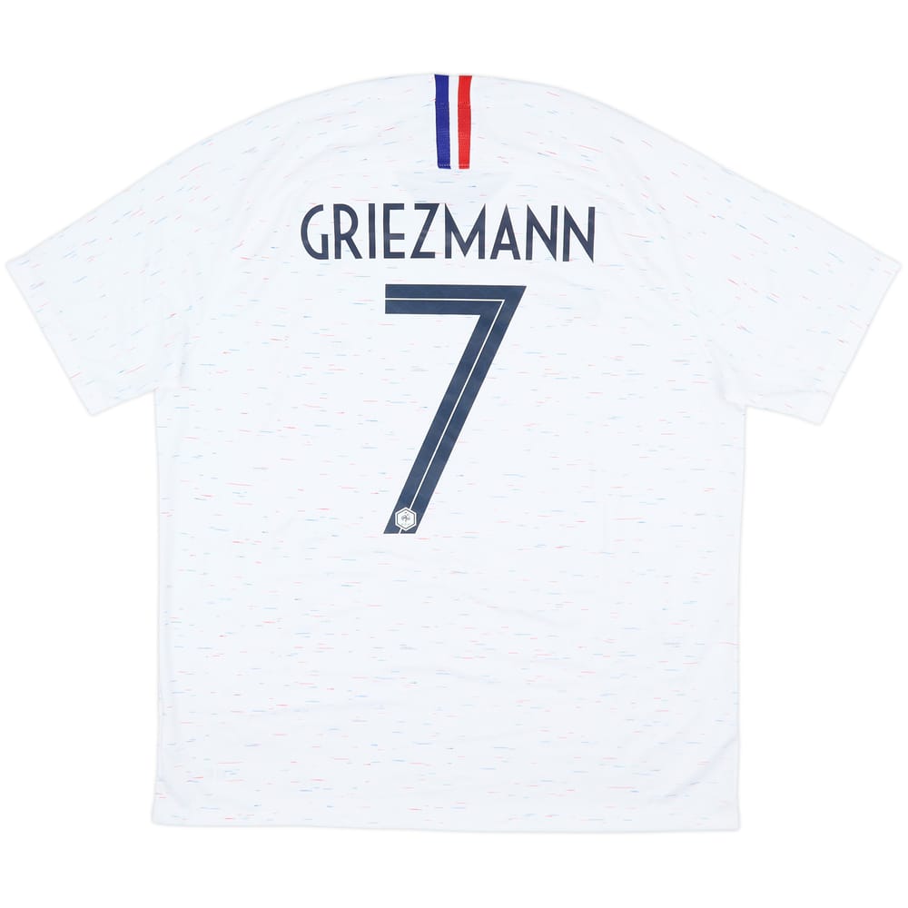 Camiseta de visitante de France 2018 Griezmann #7 - 7/10 - (XL)