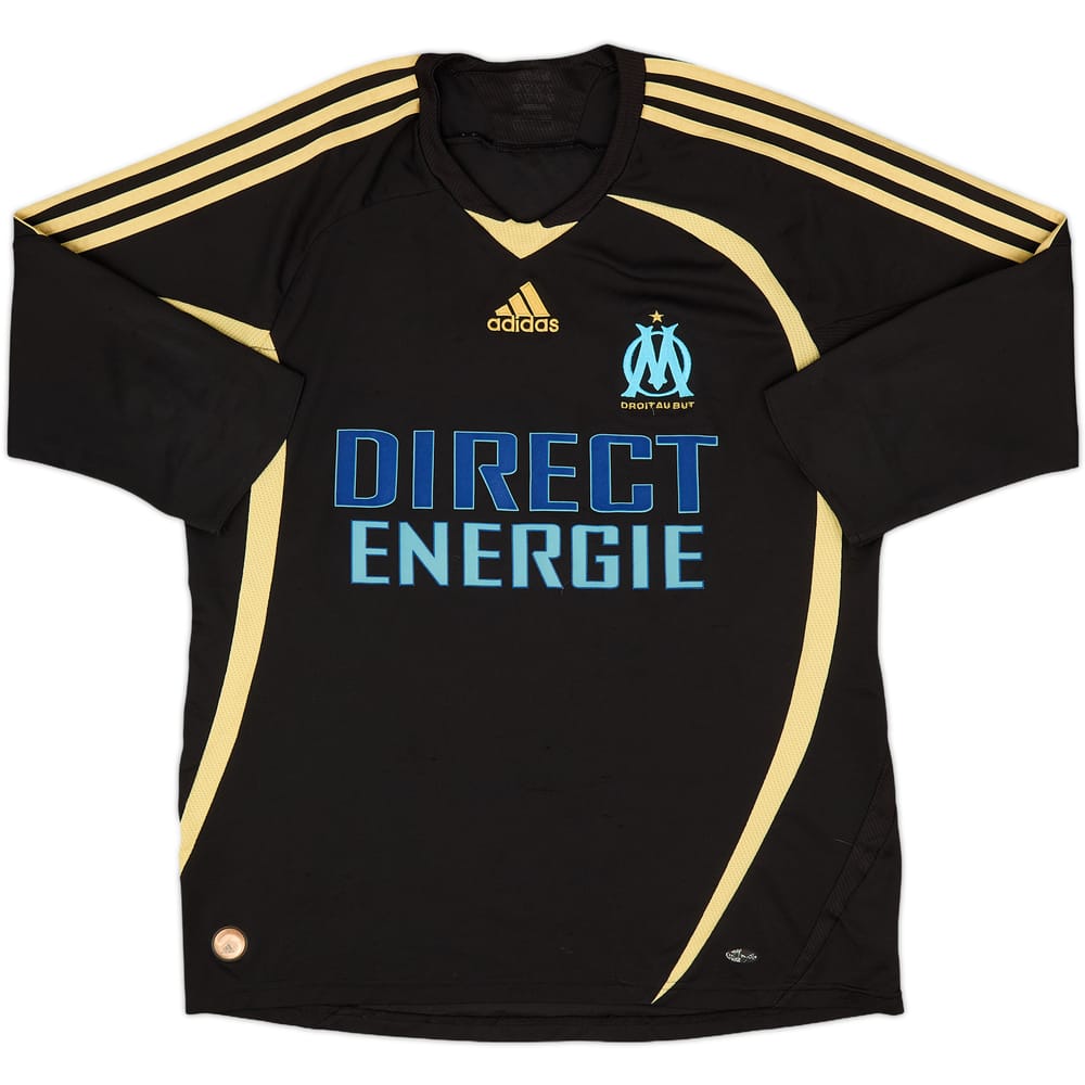 2008-09 Olympique Marseille GK Shirt - 7/10 - (L)