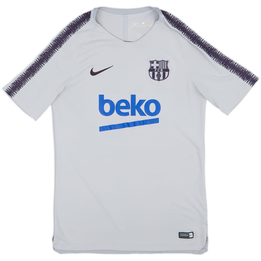 2018-19 Barcelona Nike Training Shirt - 8/10 - (M)