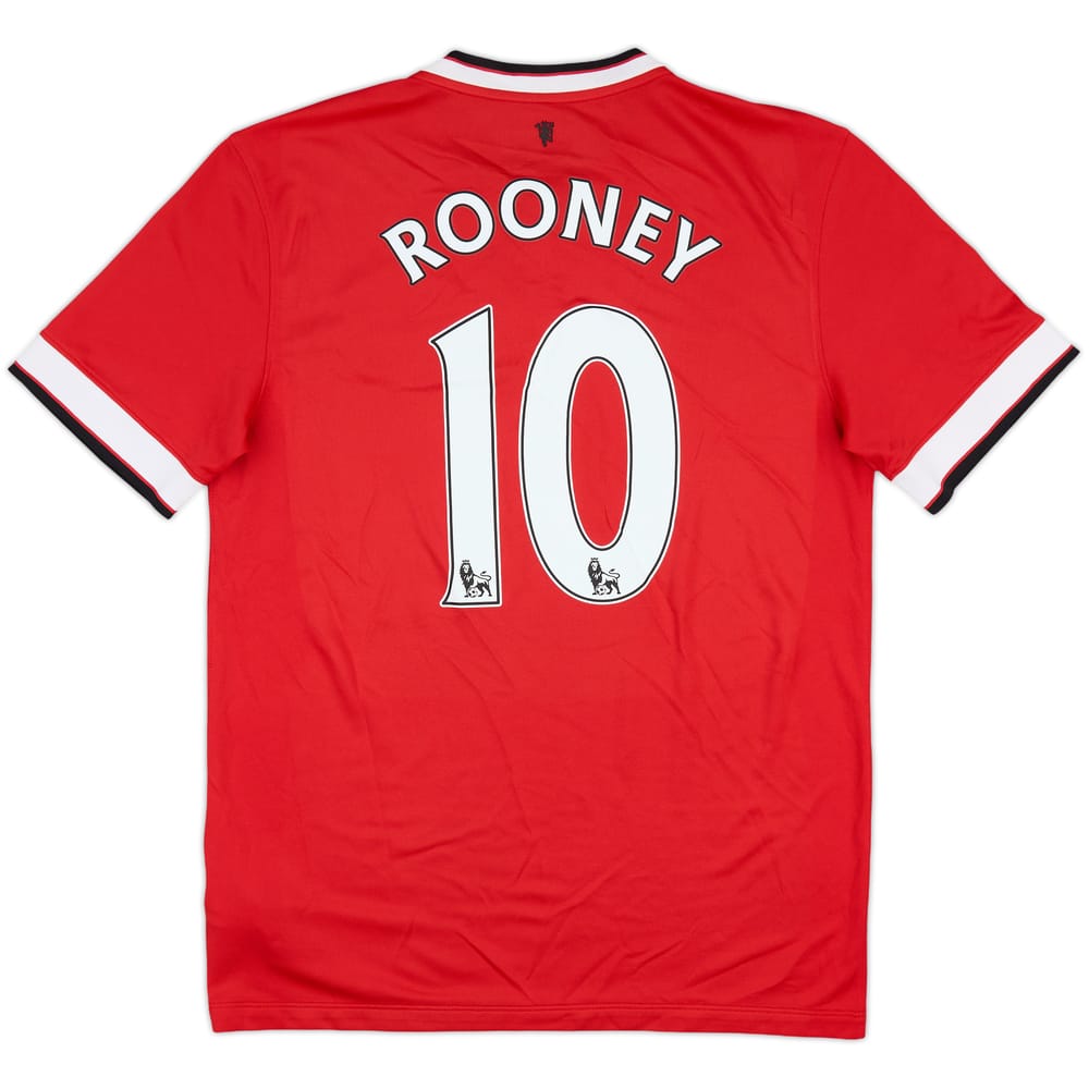 2014-15 Manchester United Home Shirt Rooney #10 - 5/10 - (M)
