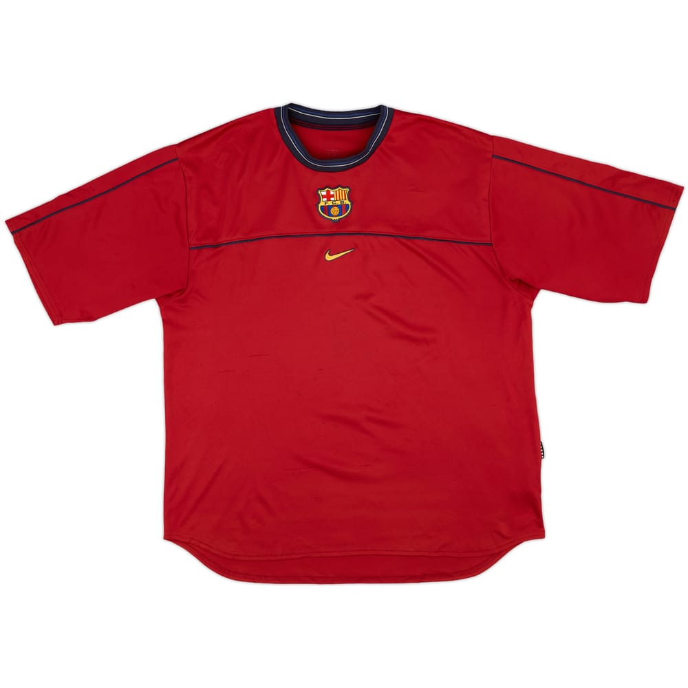 1999-00 Barcelona Nike Training Shirt - 7/10 - (XXL)