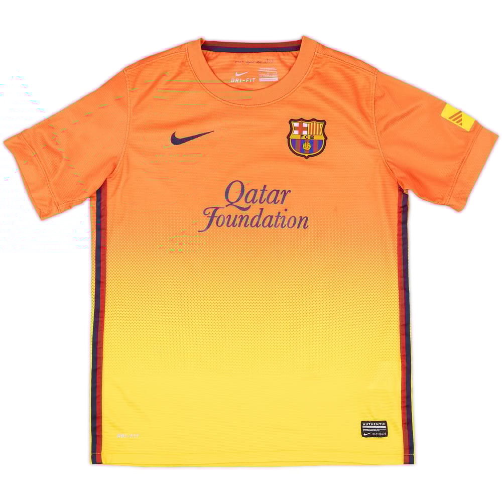 2012-13 Barcelona Away Shirt - 8/10 - (L.Boys)