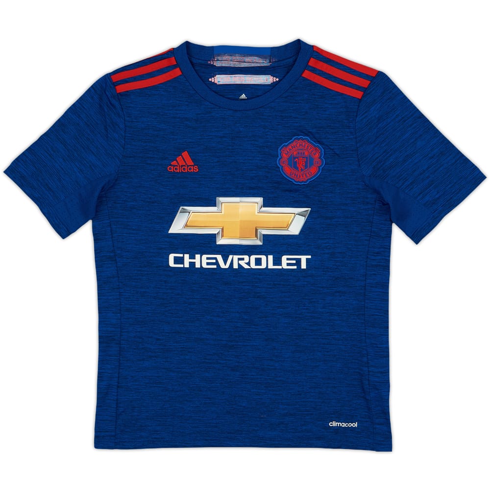 2016-17 Manchester United Away Shirt - 8/10 - (M.Boys)