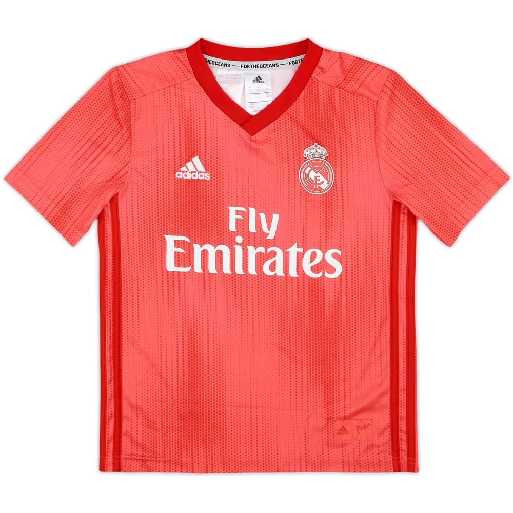 2018-19 Real Madrid Third Shirt - 8/10 - (M.Boys)