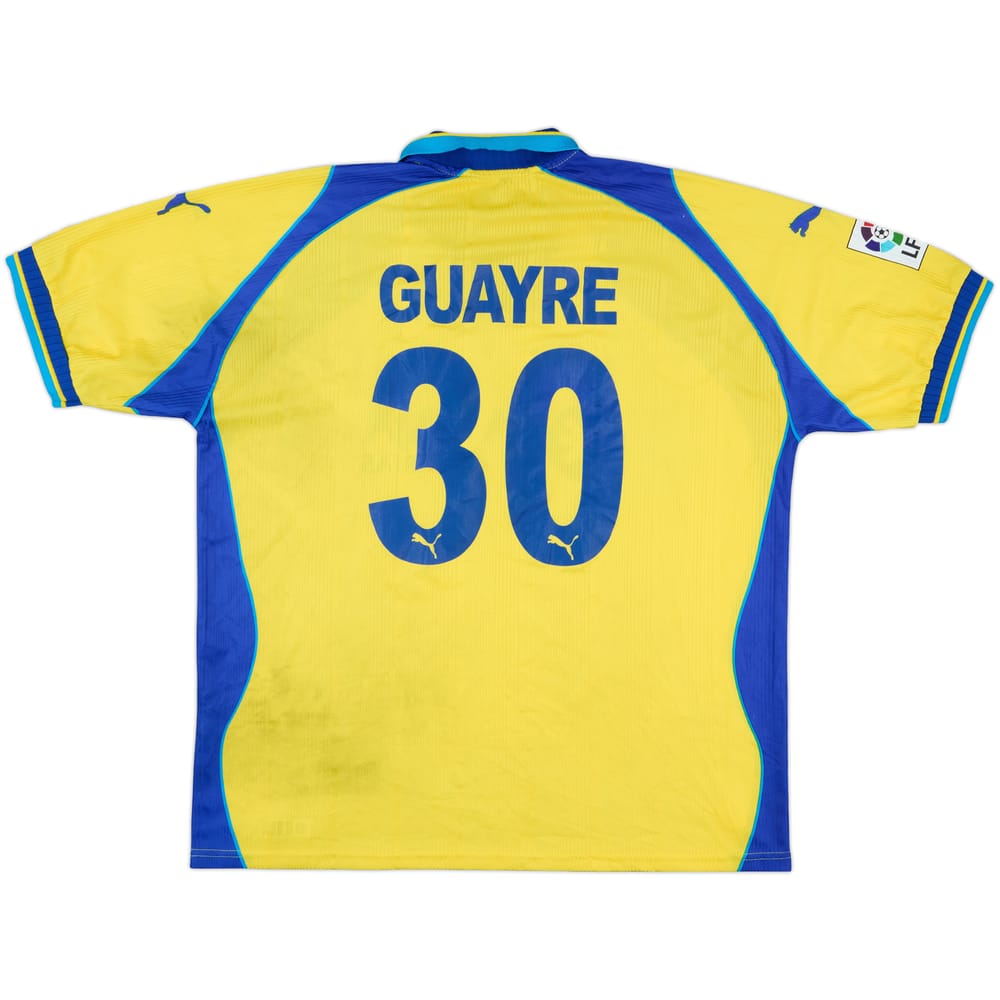 2000-01 Las Palmas Match Issue Home Shirt Guayre #30