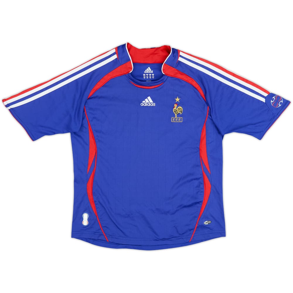 2006-07 France Home Shirt - 8/10 - (M.Boys)