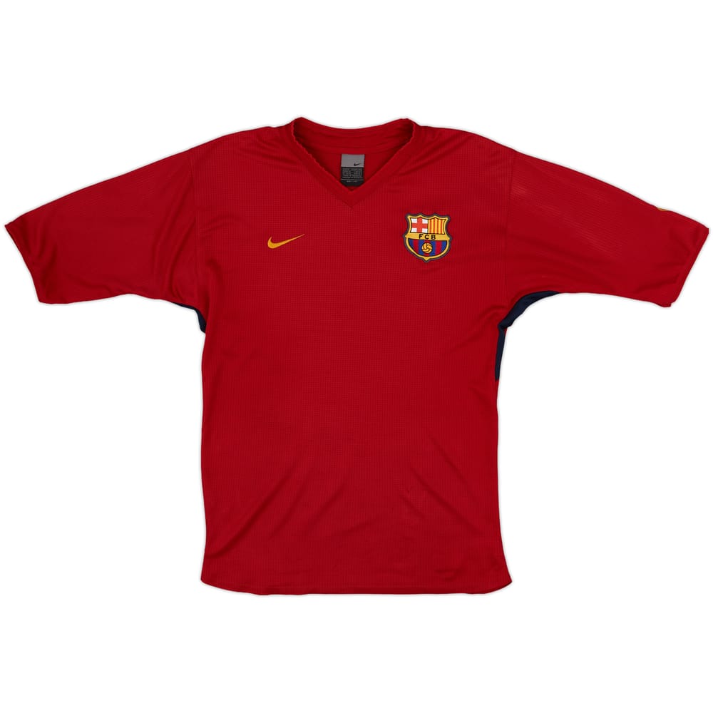 2003-04 Barcelona Nike Training Shirt - 6/10 - (M)