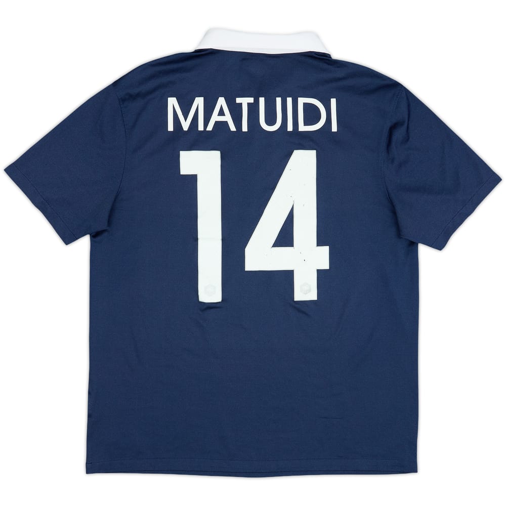 2014-15 France Home Shirt Matuidi #14 - 5/10 - (L)
