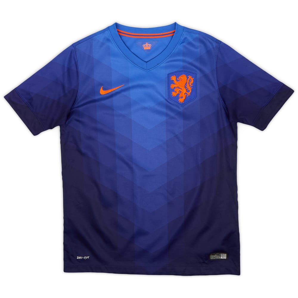 2014-15 Netherlands Away Shirt - 9/10 - (L.Boys)