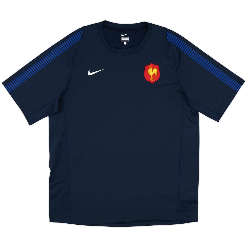 2011-12 France Rugby Nike Training Shirt - 9/10 - (L)