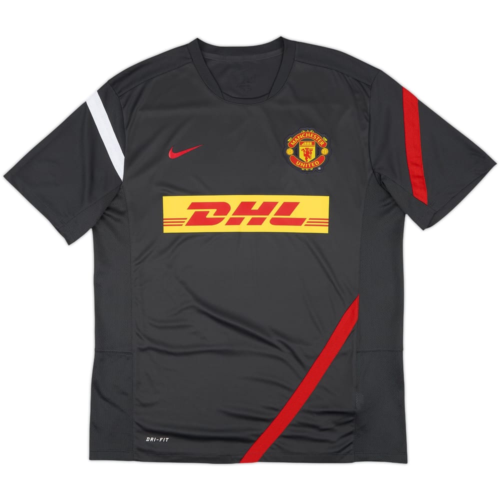 2012-13 Manchester United Nike Training Shirt - 8/10 - (L)