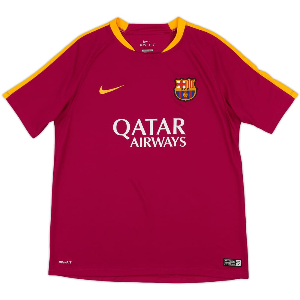 2016-17 Barcelona Nike Training Shirt - 8/10 - (XL.Boys)
