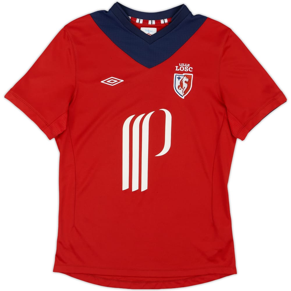 2012-13 Lille Home Shirt - 8/10 - (L.Boys)