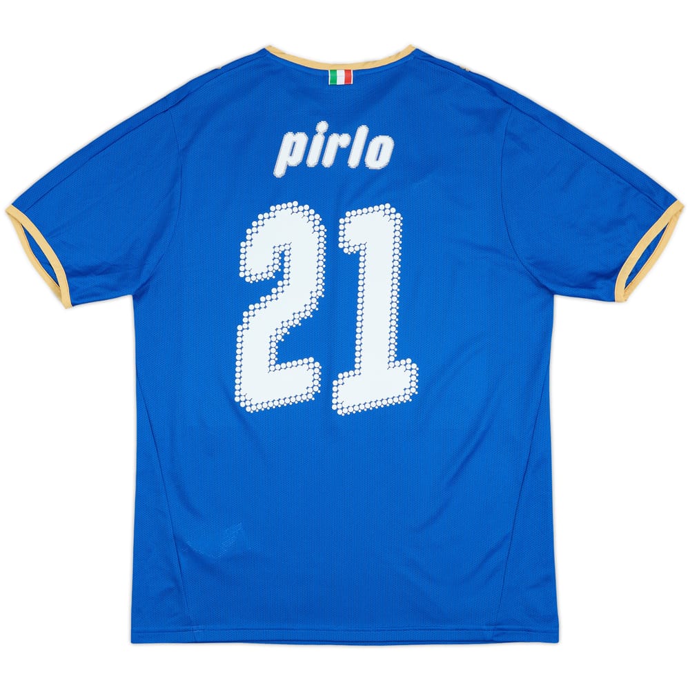 2007-08 Italy Basic Home Shirt Pirlo #21