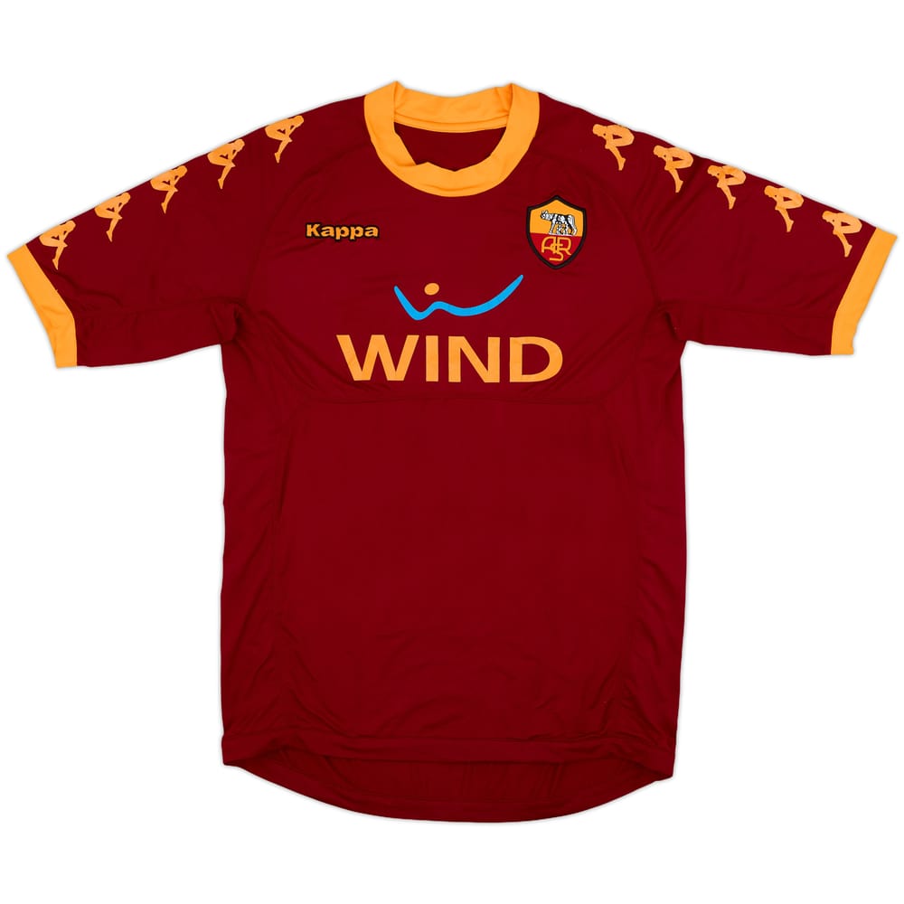 2010-11 Roma Home Shirt - 6/10 - (XL.Boys)
