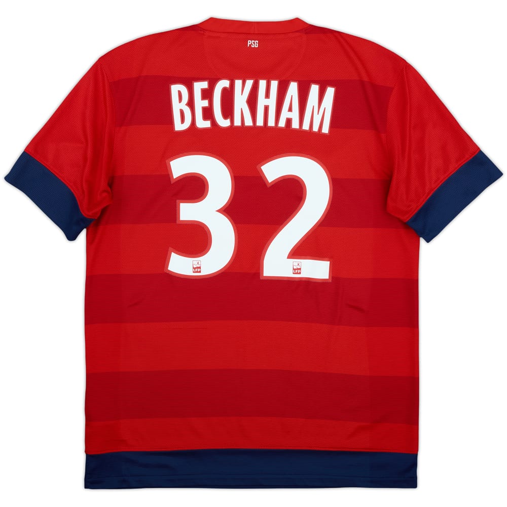 2012-13 Paris Saint-Germain Away Shirt Beckham #32 - 7/10 - (M)