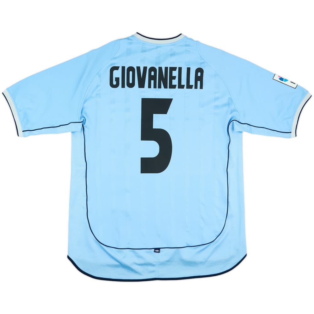 2001-03 Celta Vigo Home Shirt Giovanella #5 - 7/10 - (XL)