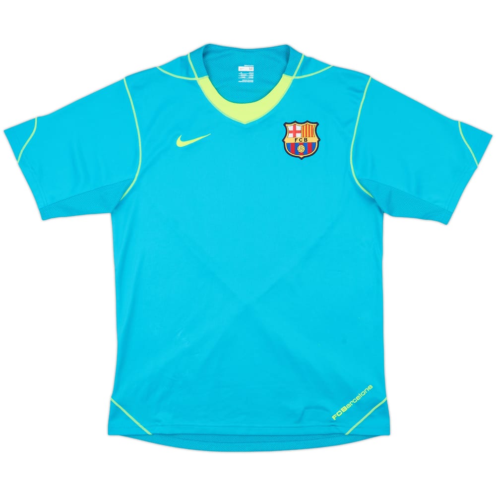 2007-08 Barcelona Player Issue Nike Training Shirt - 9/10 - (M)
