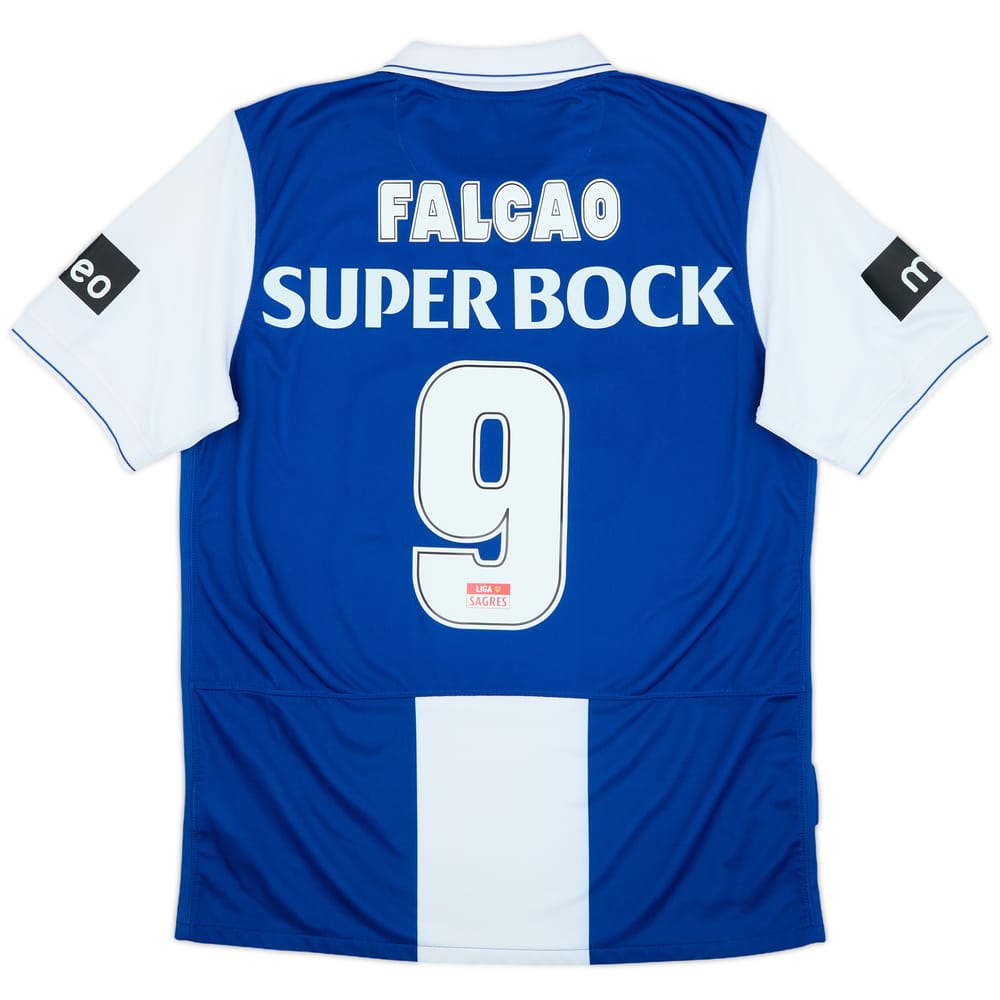 2009-10 Porto Home Shirt Falcao #9 - 7/10 - (M)