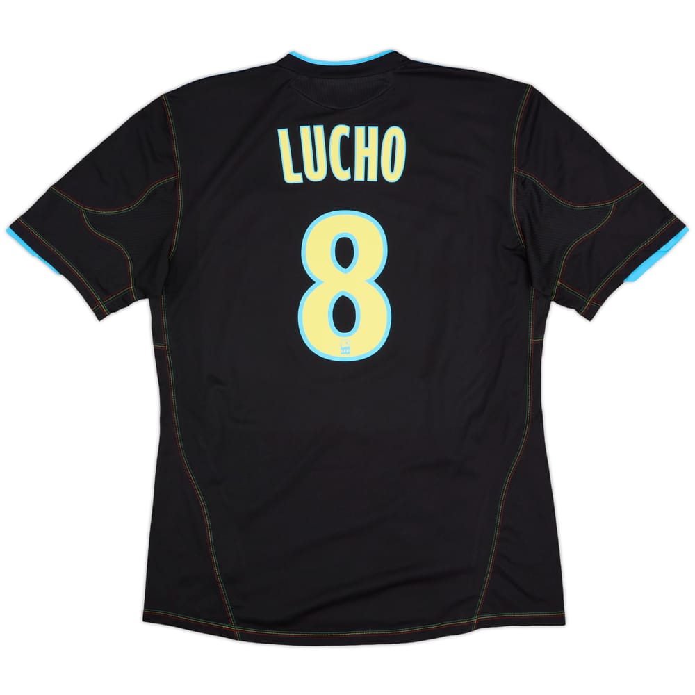 2010-11 Olympique Marseille Third Shirt Lucho #8 - 8/10 - (L)